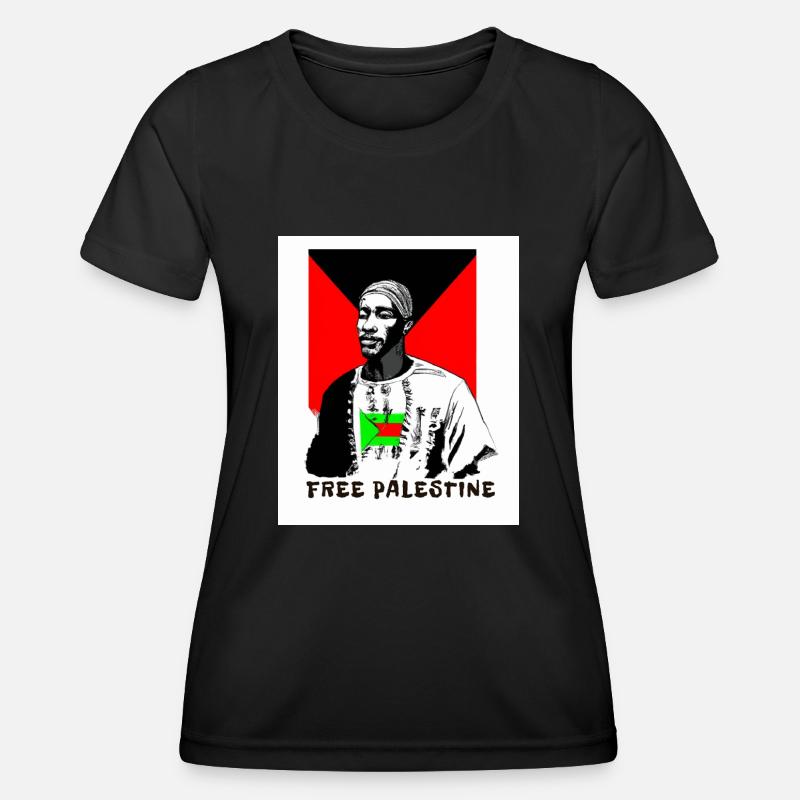 Palestinian - Women's Functional T-Shirt - black