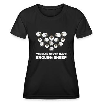 Sheep Heart Shepherd - Women's Functional T-Shirt - black - Front - AI Model Female 172 light (172cm)