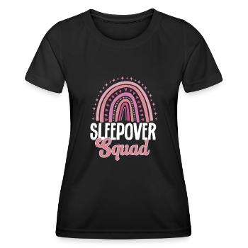 Soirée pyjama pyjama soirée pyjama - T-shirt sport Femme - noir - Devant - AI Model Female 172 light (172cm)