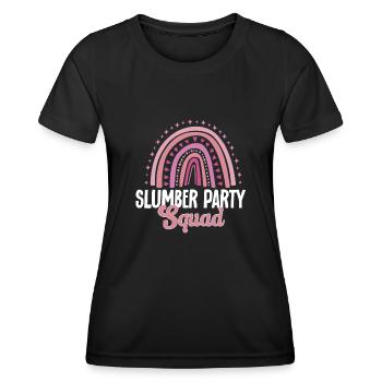 Soirée pyjama pyjama soirée pyjama - T-shirt sport Femme - noir - Devant - AI Model Female 172 light (172cm)