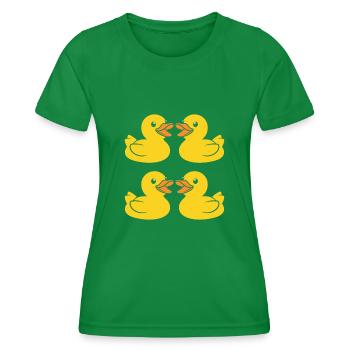 Petit carnard - T-shirt sport Femme - vert - Devant - AI Model Female 172 dark (172cm)