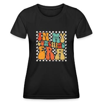 Coach Era Coaching Tees Sports Team Staff - Women's Functional T-Shirt - black - Front - AI Model Female 172 light (172cm)