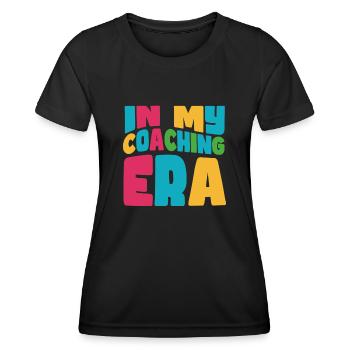Coach Era Coaching Tees Sports Team Staff - Women's Functional T-Shirt - black - Front - AI Model Female 172 light (172cm)