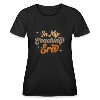 Coach Era Coaching Tees Sports Team Staff - Women's Functional T-Shirt - black - Front - AI Model Female 172 light (172cm)