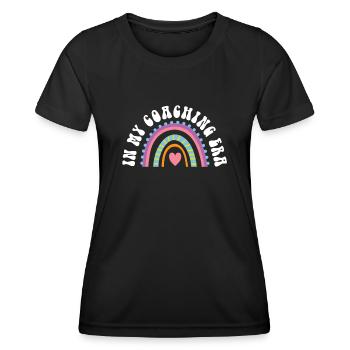 Coach Era Coaching Tees Sports Team Staff - Women's Functional T-Shirt - black - Front - AI Model Female 172 light (172cm)