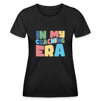 Coach Era Coaching Tees Personnel de l’équipe sportive - T-shirt sport Femme - noir - Devant - AI Model Female 172 light (172cm)