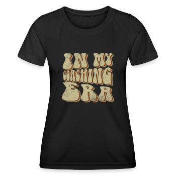 Coach Era Coaching Tees Personnel de l’équipe sportive - T-shirt sport Femme - noir - Devant - AI Model Female 172 light (172cm)