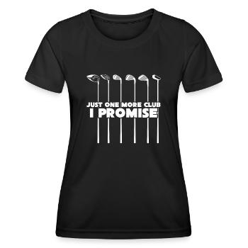 Golf Club Golf Players Golf Course - Frauen Funktions-T-Shirt - Schwarz - Vorne - AI Model Female 172 light (172cm)