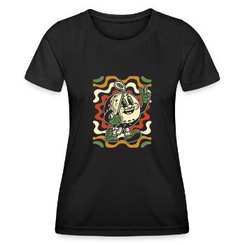 Golf Golfeurs Golfeurs - T-shirt sport Femme - noir - Devant - AI Model Female 172 light (172cm)