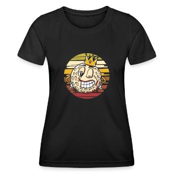 Golf Golfeurs Golfeurs - T-shirt sport Femme - noir - Devant - AI Model Female 172 light (172cm)