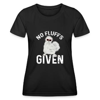 Seidenhuhn Poulet soyeux - T-shirt sport Femme - noir - Devant - AI Model Female 172 light (172cm)