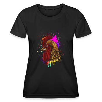 Angry - Women's Functional T-Shirt - black - Front - AI Model Female 172 light (172cm)