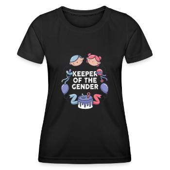 Keeper Of The Gender - Women's Functional T-Shirt - black - Front - AI Model Female 172 light (172cm)