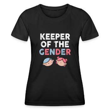 Keeper Of The Gender - Women's Functional T-Shirt - black - Front - AI Model Female 172 light (172cm)
