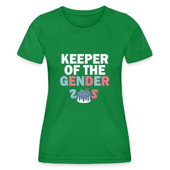 Hüter des Geschlechts - Frauen Funktions-T-Shirt - Kelly Green - Vorne - AI Model Female 172 dark (172cm)