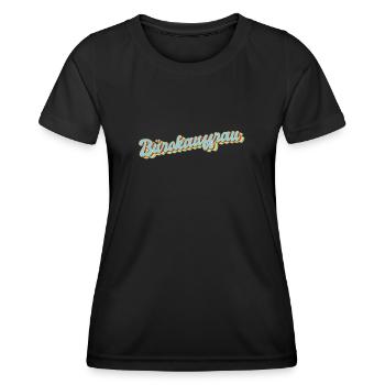 Angestellter Abschluss-Geschenk Bürokauffrau - Frauen Funktions-T-Shirt - Schwarz - Vorne - AI Model Female 172 light (172cm)