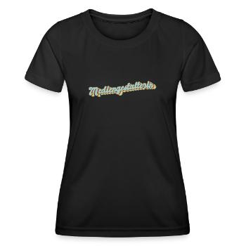Designer Abschluss-Geschenk Mediengestalterin - Frauen Funktions-T-Shirt - Schwarz - Vorne - AI Model Female 172 light (172cm)