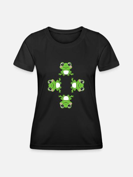 Little Frog - Women's Functional T-Shirt - black