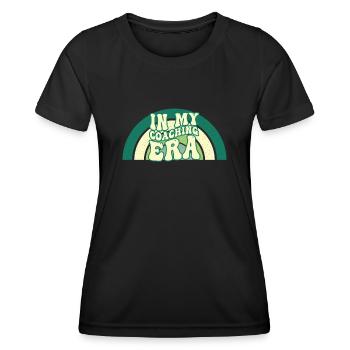 Proud Coach Apparel - Best Coach, Team - Women's Functional T-Shirt - black - Front - AI Model Female 172 light (172cm)