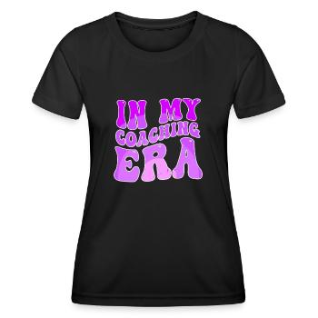 Proud Coach Apparel - Best Coach, Team - Women's Functional T-Shirt - black - Front - AI Model Female 172 light (172cm)