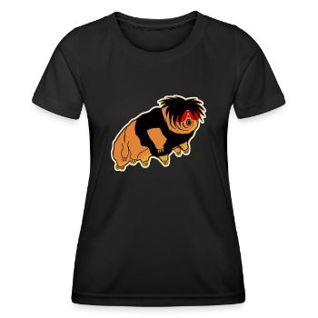 Goth Tardigrade Gothic - Frauen Funktions-T-Shirt - Schwarz - Vorne - AI Model Female 172 light (172cm)