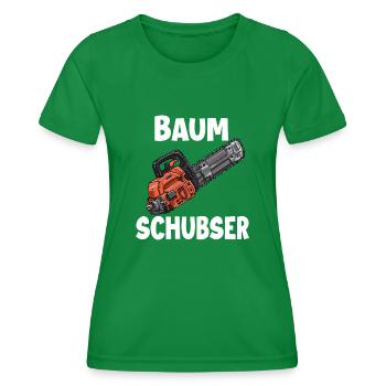 Holzfäller T | Lustiges Forstwirt Outfit | - Frauen Funktions-T-Shirt - Kelly Green - Vorne - AI Model Female 172 dark (172cm)
