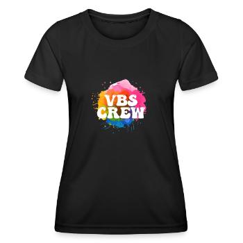 VBS Colorful Bible Vacation School Love - Women's Functional T-Shirt - black - Front - AI Model Female 172 light (172cm)