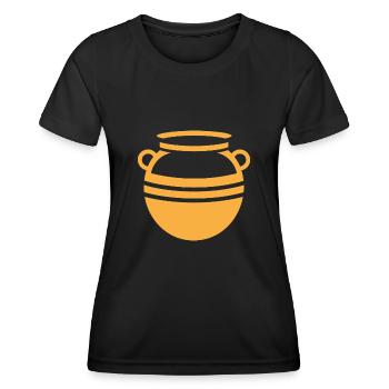 Pottery - Women's Functional T-Shirt - black - Front - AI Model Female 172 light (172cm)