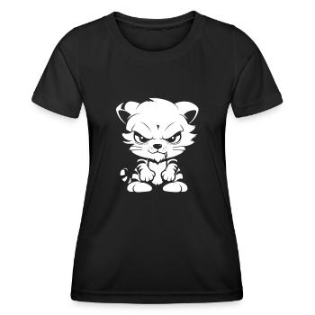 Tiger - Women's Functional T-Shirt - black - Front - AI Model Female 172 light (172cm)