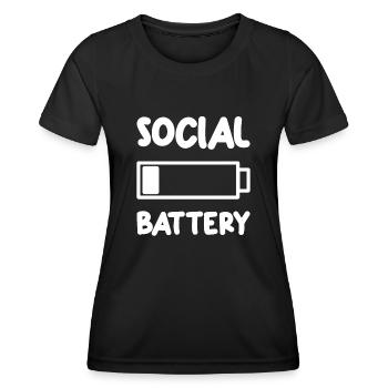 Autism Autistic Autistic - Women's Functional T-Shirt - black - Front - AI Model Female 172 light (172cm)