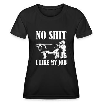 Médecine vétérinaire Vétérinaire Vétérinaire - T-shirt sport Femme - noir - Devant - AI Model Female 172 light (172cm)