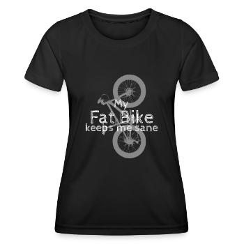 Fatbike Blague Fat Bike - T-shirt sport Femme - noir - Devant - AI Model Female 172 light (172cm)
