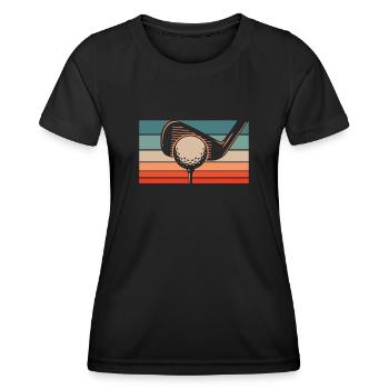 Golf Golfeurs Golfeurs - T-shirt sport Femme - noir - Devant - AI Model Female 172 light (172cm)