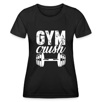 Gym Crush Bodybuilder Bodybuilding - Women's Functional T-Shirt - black - Front - AI Model Female 172 light (172cm)