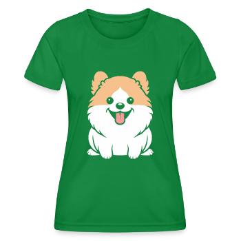 Spitz - Frauen Funktions-T-Shirt - Kelly Green - Vorne - AI Model Female 172 dark (172cm)