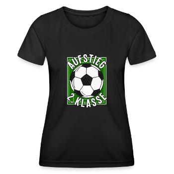 Avancement 2e année de la rentrée scolaire - T-shirt sport Femme - noir - Devant - AI Model Female 172 light (172cm)