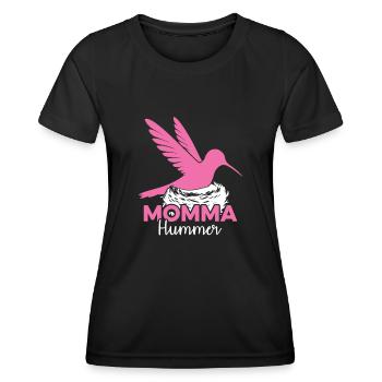 Colibri Colibri Maman - T-shirt sport Femme - noir - Devant - AI Model Female 172 light (172cm)