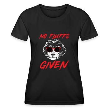 Bernedoodle Dog - Women's Functional T-Shirt - black - Front - AI Model Female 172 light (172cm)
