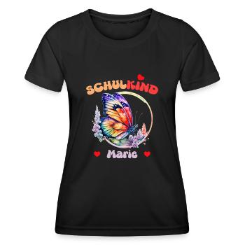 Schoolchild Marie - Women's Functional T-Shirt - black - Front - AI Model Female 172 light (172cm)