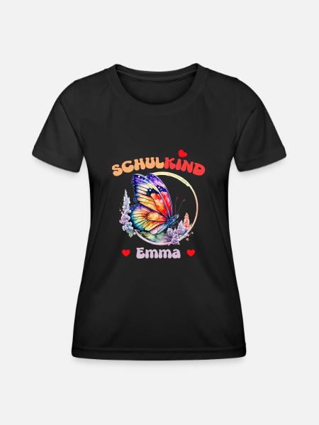 Schoolchild Emma - Women's Functional T-Shirt - black