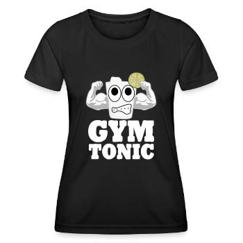 Gym Motivation Bodybuilding Workout - Frauen Funktions-T-Shirt - Schwarz - Vorne - AI Model Female 172 light (172cm)