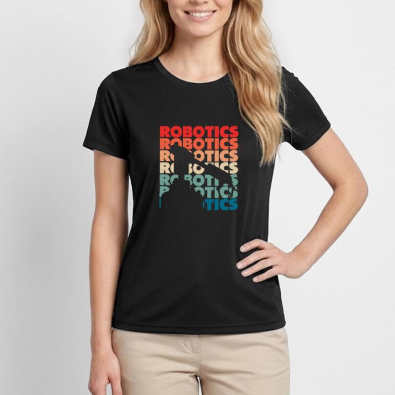 Robotics Robot Programmer Women's Functional T-Shirt
