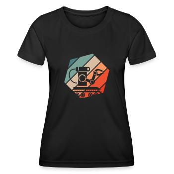 Robotics Robot Programmer - Women's Functional T-Shirt - black - Front - AI Model Female 172 light (172cm)