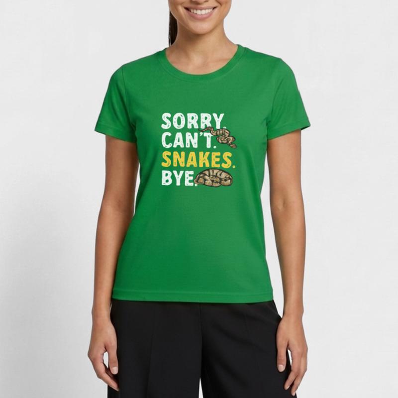 Ball Python Snake King Python T-shirt sport Femme