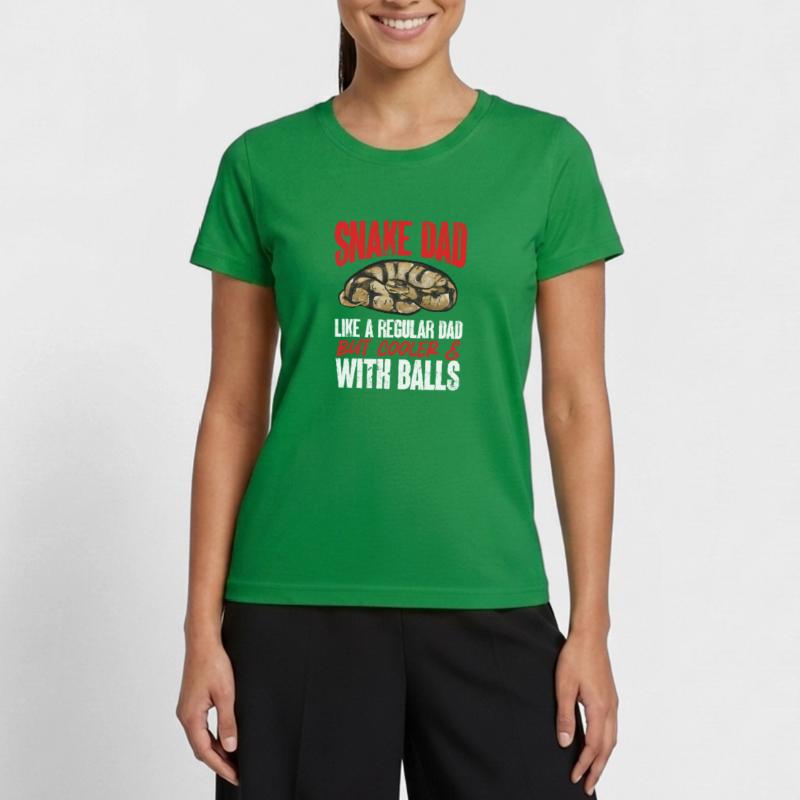 Ball Python Snake King Python T-shirt sport Femme