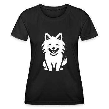 wolf - Women's Functional T-Shirt - black - Front - AI Model Female 172 light (172cm)