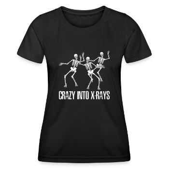 Radiology X -ray Radiologist Radiography - Frauen Funktions-T-Shirt - Schwarz - Vorne - AI Model Female 172 light (172cm)