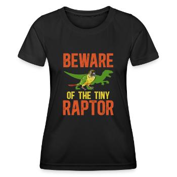 Molina Parakeet Parrot Bird Parakeet - Women's Functional T-Shirt - black - Front - AI Model Female 172 light (172cm)