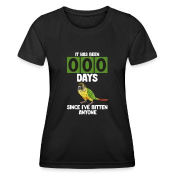 Molina Parakeet Parrot Bird Parakeet - Women's Functional T-Shirt - black - Front - AI Model Female 172 light (172cm)