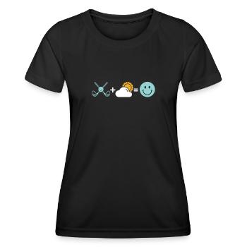 Golf Golfeurs Golfeurs - T-shirt sport Femme - noir - Devant - AI Model Female 172 light (172cm)